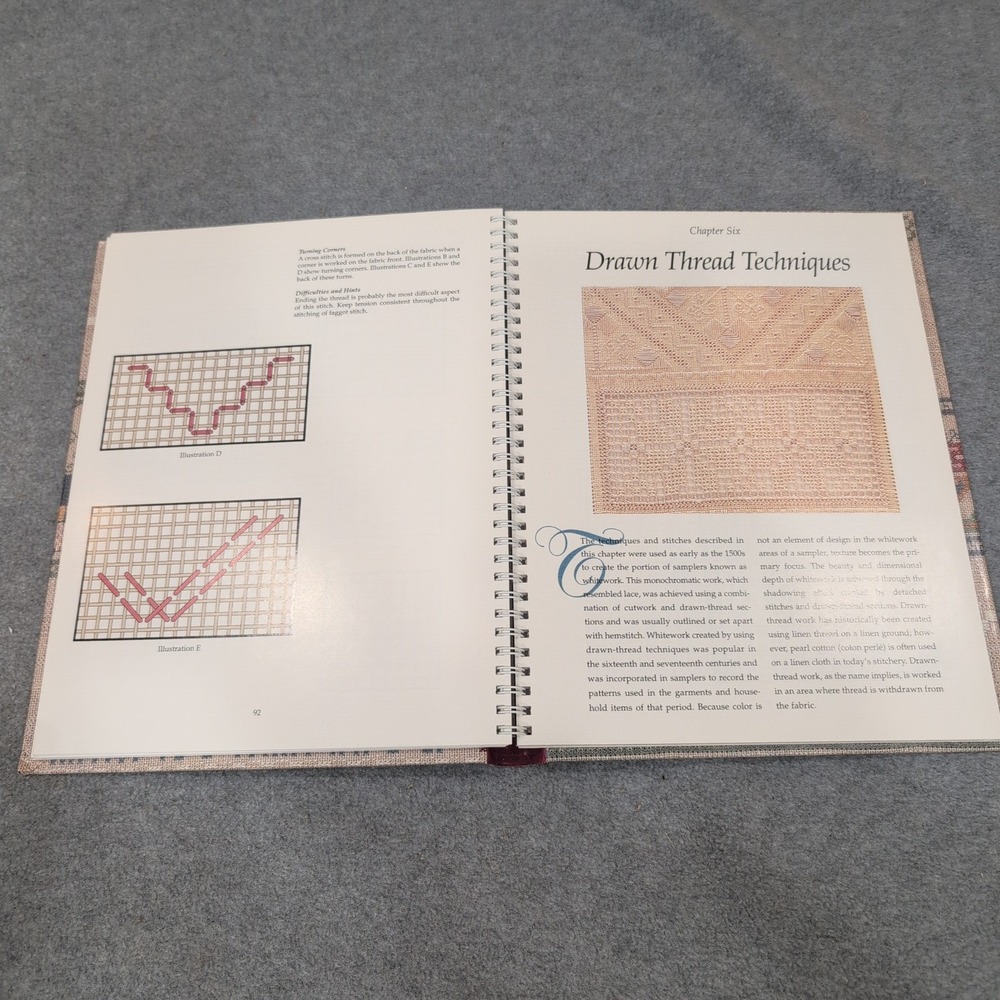 The Proper Stitch A Guide for Counted Thread by Darlene O Steen Needlepoint Book - Picture 5 of 5